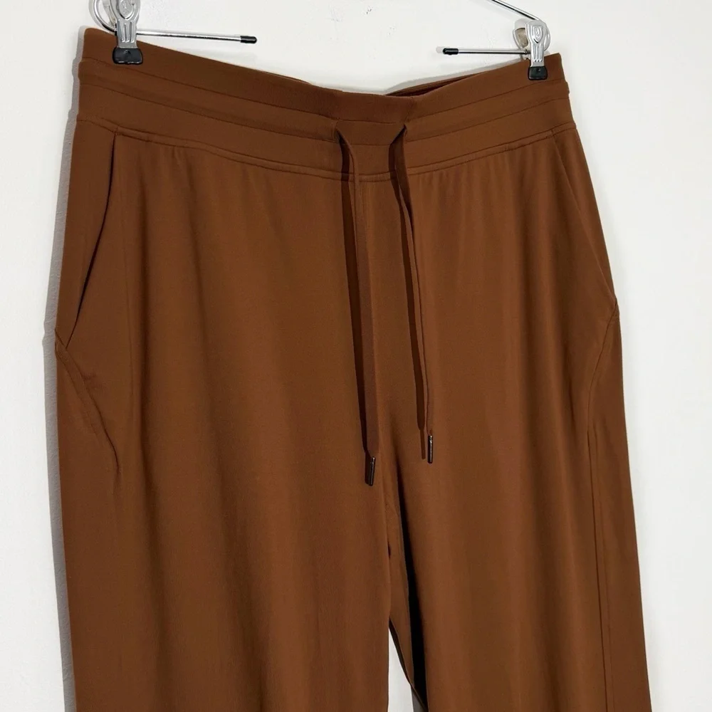 Lululemon Ready to Rulu Straight-Leg High-Rise Pant, Roasted Brown size 12